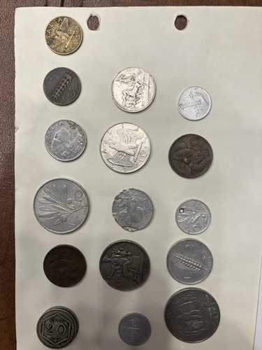 Lotto monete italiane - , vintage
