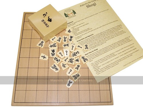 Tavola shogi legno con - shogi, in
