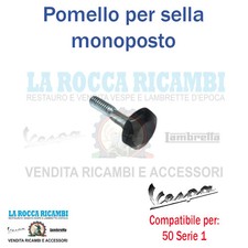 Pomello / Vite fissaggio sella