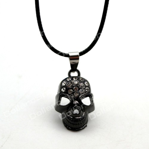 Collana uomo pendente teschio - pendente,