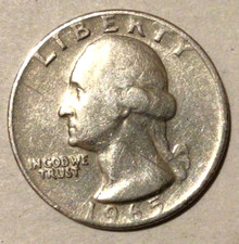 1/4 QUARTER DOLLARO - DOLLAR 1965 - STATI UNITI D’ AMERICA - UNITED STATES  USA