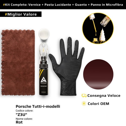 Vernice ritocco per porsche - di,