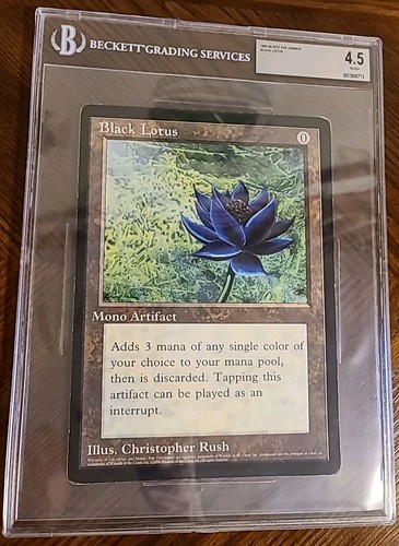 Black lotus jumbo 6x9 - lotus, bgs