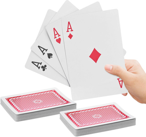 Carte gioco giganti set 2 - gioco,