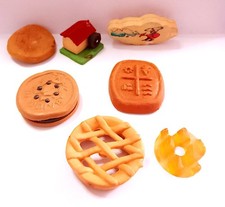 MULINO BIANCO 80s Barilla italy allegri cancellini lotto 5 gomme danneggiate