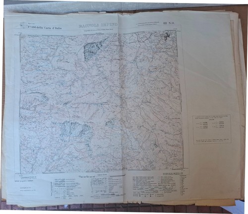 Cartina geografica bagnoli - cartina,
