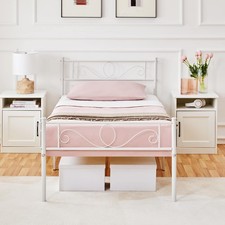 Letto Singolo in Ferro Battuto
