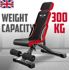 Panca Pesi Regolabile Sit Up Decline Inclinazione Pieghevole Fitness Ab Core Training