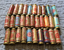 STOCK 31 SPOLETTE COTONE 100% CUCITO - CUCIRINI TRE STELLE MT 100 MIX COLORI