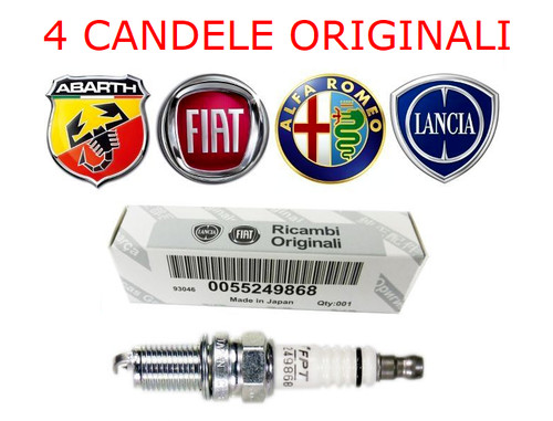 Kit candele originali fiat - 4,