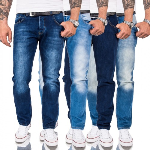 Jeans uomo pantaloni comfort