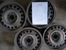 N.4 CERCHI IN FERRO OPEL ASTRA 2005 SERIE H 5 FORI - 15" - 6J 15H2 ET43 - J-5O