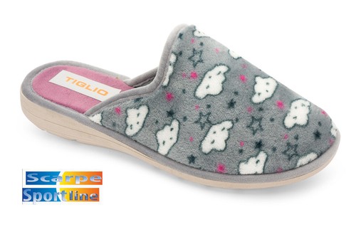 Tiglio 2587 grigio pantofole - tiglio,