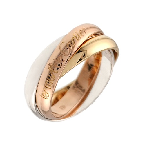 Anello cartier trinity 18k - anello,