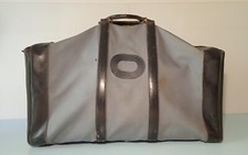 Vecchio Borsone Tela Cuoio Aeronautica Militare 1960 Giusti Roma Piazza Trevi 