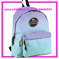 Zaino per la scuola grande bambina e lavoro donna glitter americano lonsdale