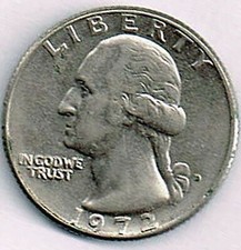 États-Unis. ¼ dollar