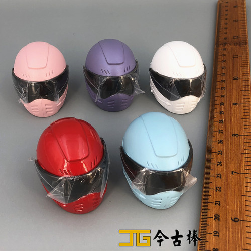 Modellino casco moto soldatini