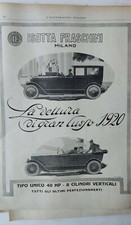 Auto antiche vecchie pubblicita 1920