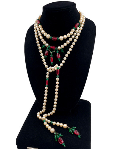 Collana chanel autentica - chanel,