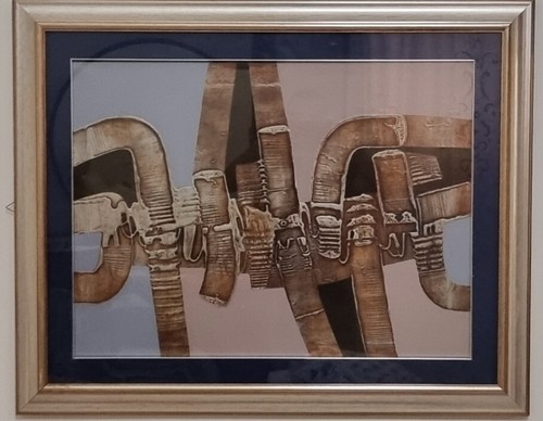 Quadro astratto walter scotti - quadro,