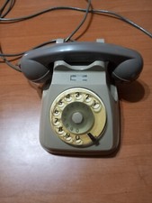 Telefono Fisso Vintage a DiscoRotella Disco Rotella Sip Anni 70 d'Epoca Antico