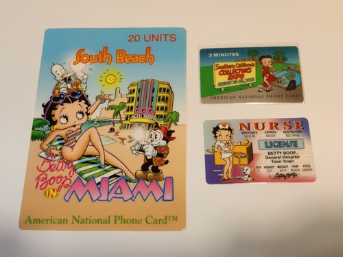 1996 betty boop - betty, miami: