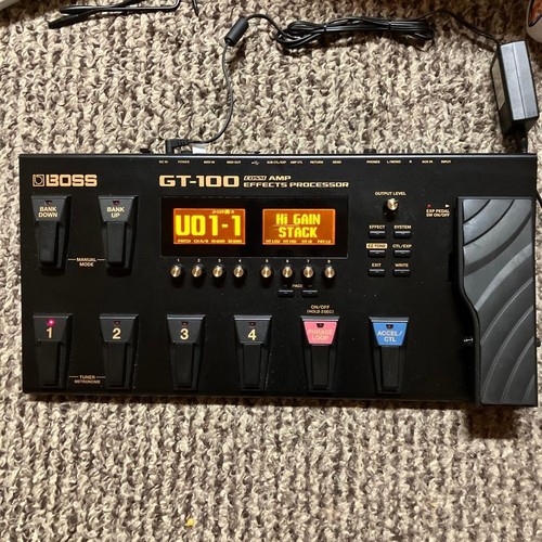 Boss 100 multi effects - boss, gt-100