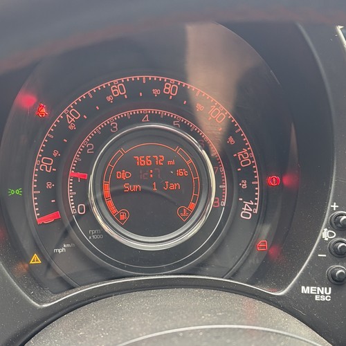 Tachimetro fiat 500 sport - tachimetro,