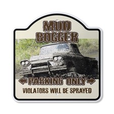 Insegna Plastica Mud Bogger