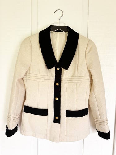 Blazer giacca lana boucle