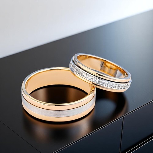 Fede nuziale diamante - fede,