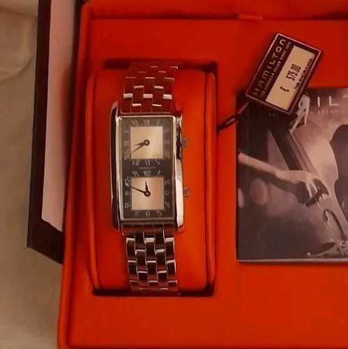 Hamilton orologio doppio - orologio, fuso