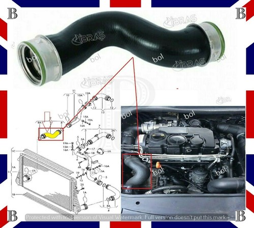 Tubo turbo intercooler - tubo,