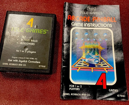Pinball arcade atari - (atari, 2600