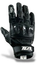 TLA NOX Guanti moto in pelle con protezione nocche, omologati CE taglie sino 5XL