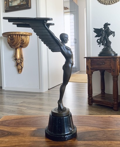 Statua bronzo icaro scultura - statua,