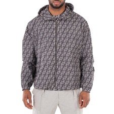 Fendi Monogram Jacquard Hooded