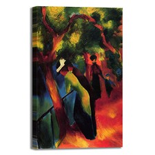 Macke strada soleggiata design