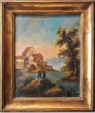 Quadro, Olio su legno