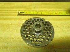 Trafila x tritacarne INOX diametro cm 6,9 buchi da 0,6 USATO PERFETTO