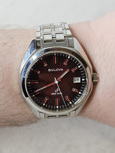 Orologio bulova red face - orologio,