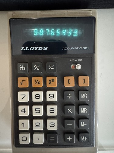 Calcolatrice accumatic 321 - accumatic,