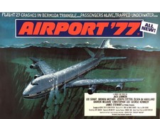 Airport 1977 quad poster - 1977,