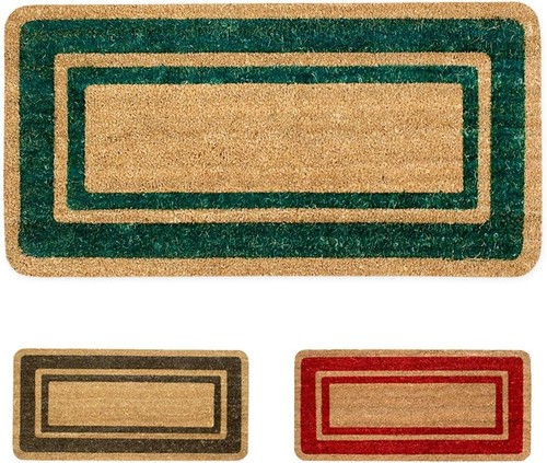 Zerbino cocco 40x80 rosso - zerbino,