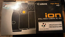 MACCHINA FOTOGRAFICA CANON ION STILL VIDEO CAMERA RC-251 - ITALIA 90 -
