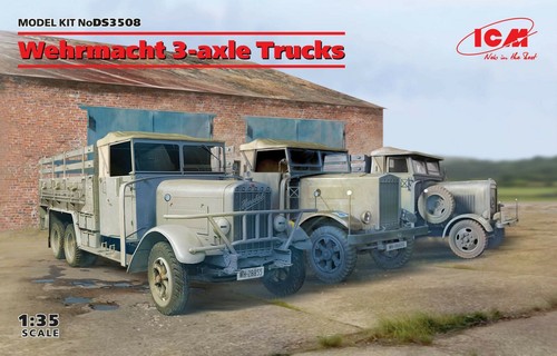 Icm ds3508 wehrmacht camion - camion, a