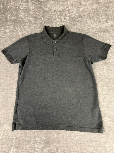 Polo uomo uniqlo grigio - polo, l