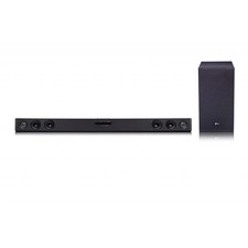 LG Soundbar SQC2 300W 2.1 canali, Dolby Digital, Subwoofer wireless, NOVITÀ 2022