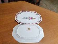 Coppia di piatti di porcellana